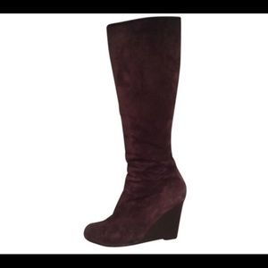 Christian Louboutin Brown Suede Boots